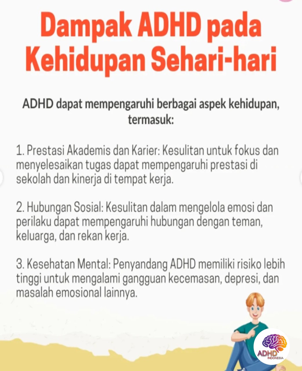 ADHD dan Hubungan Sosial Anak di Lingkungan Sekolah di Kabupaten Probolinggo