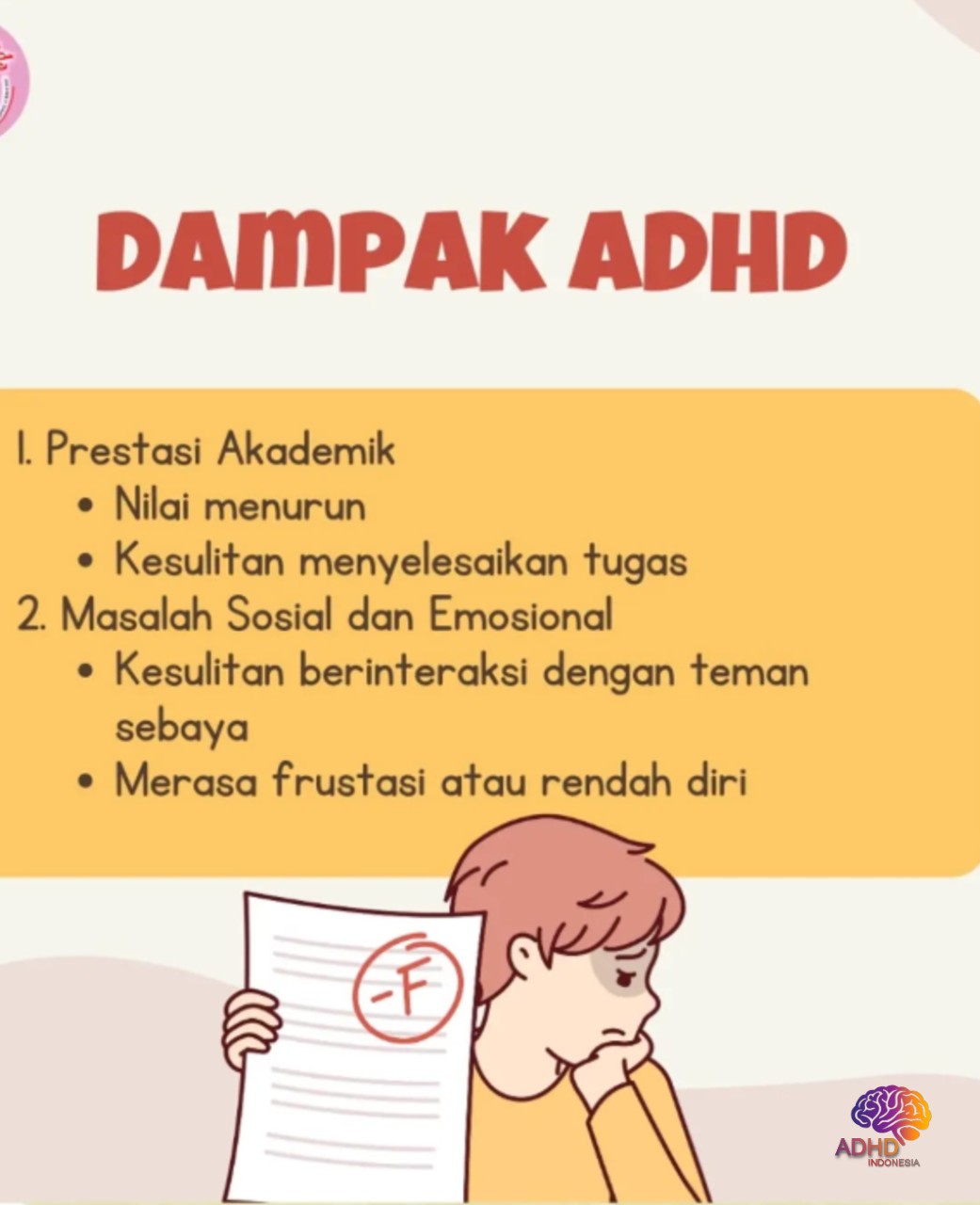 Dampak ADHD terhadap Proses Belajar Anak di Kabupaten Probolinggo