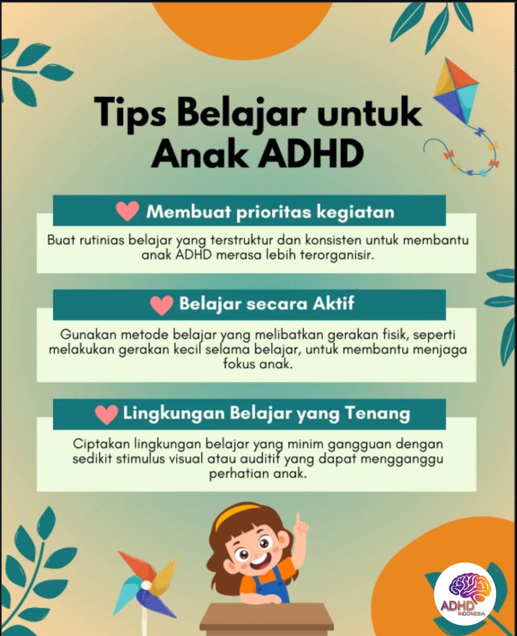 Strategi Belajar yang Cocok untuk Anak ADHD di Kabupaten Probolinggo